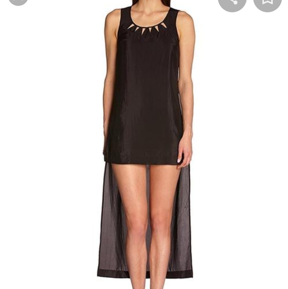 BCBGeneration Black Hi-Lo Dress